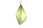 Diamond Palm leaf necklace by Photofinish Jewellery